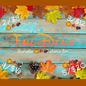 🍁FALL SALE 🎃🍁🦃 items💥2/$8 3/$12 4/$16 5/$20💥